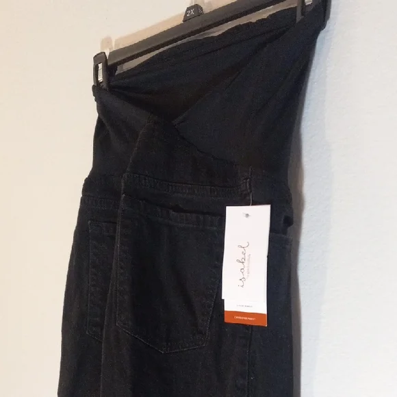 Isabel Maternity by Ingrid & Isabel Black Skinny Pants - Picture 7 of 8